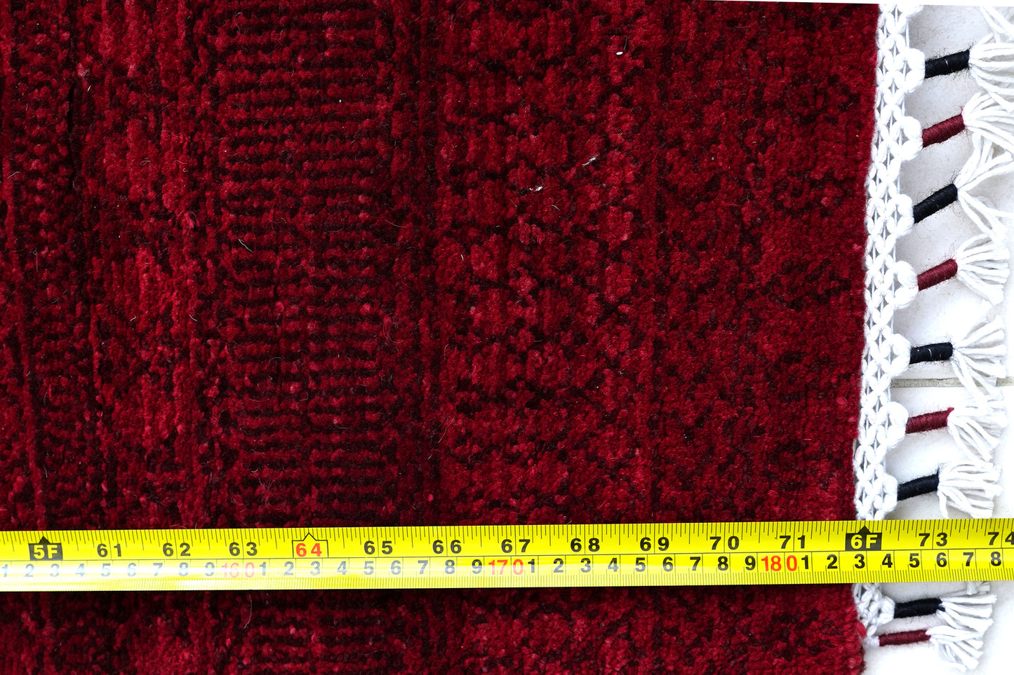 Modern Red Rug