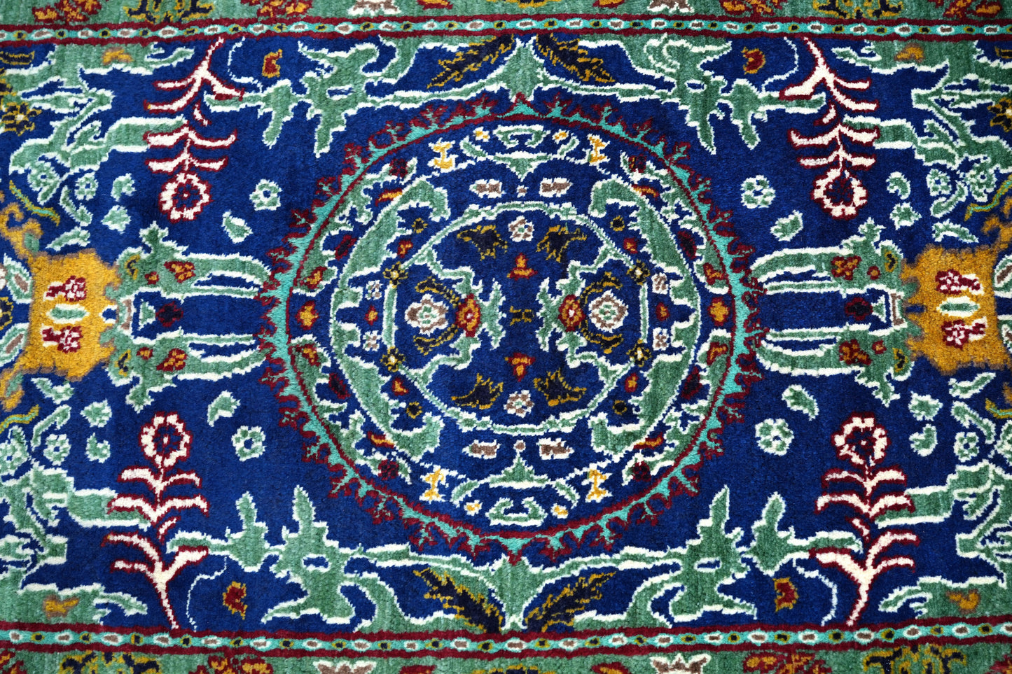 Modern Medieval Medallion Rug