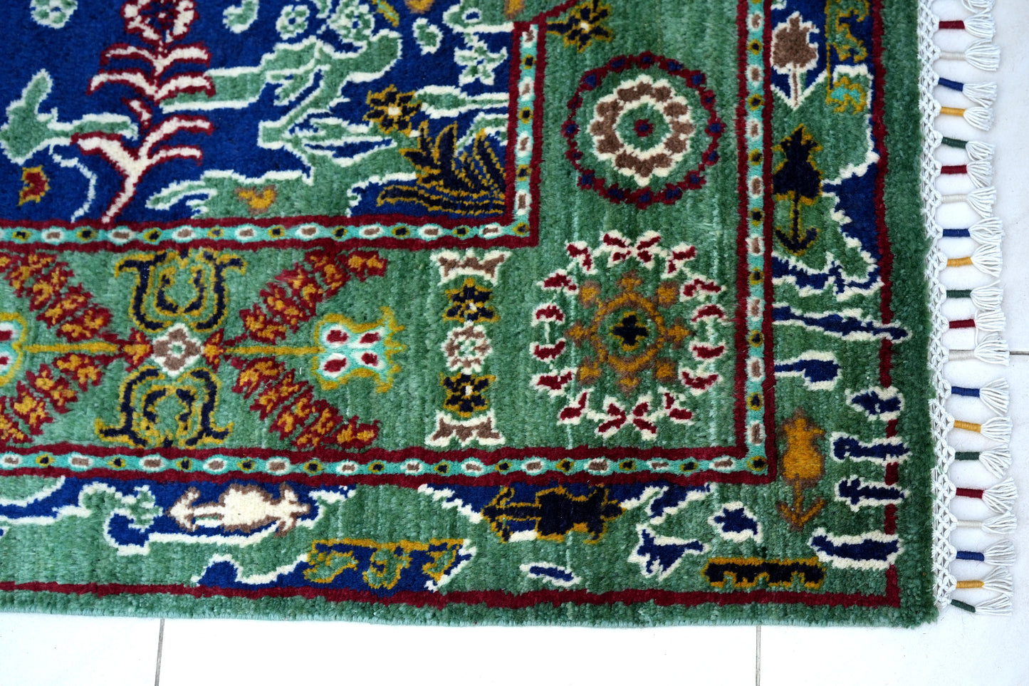 Modern Medieval Medallion Rug